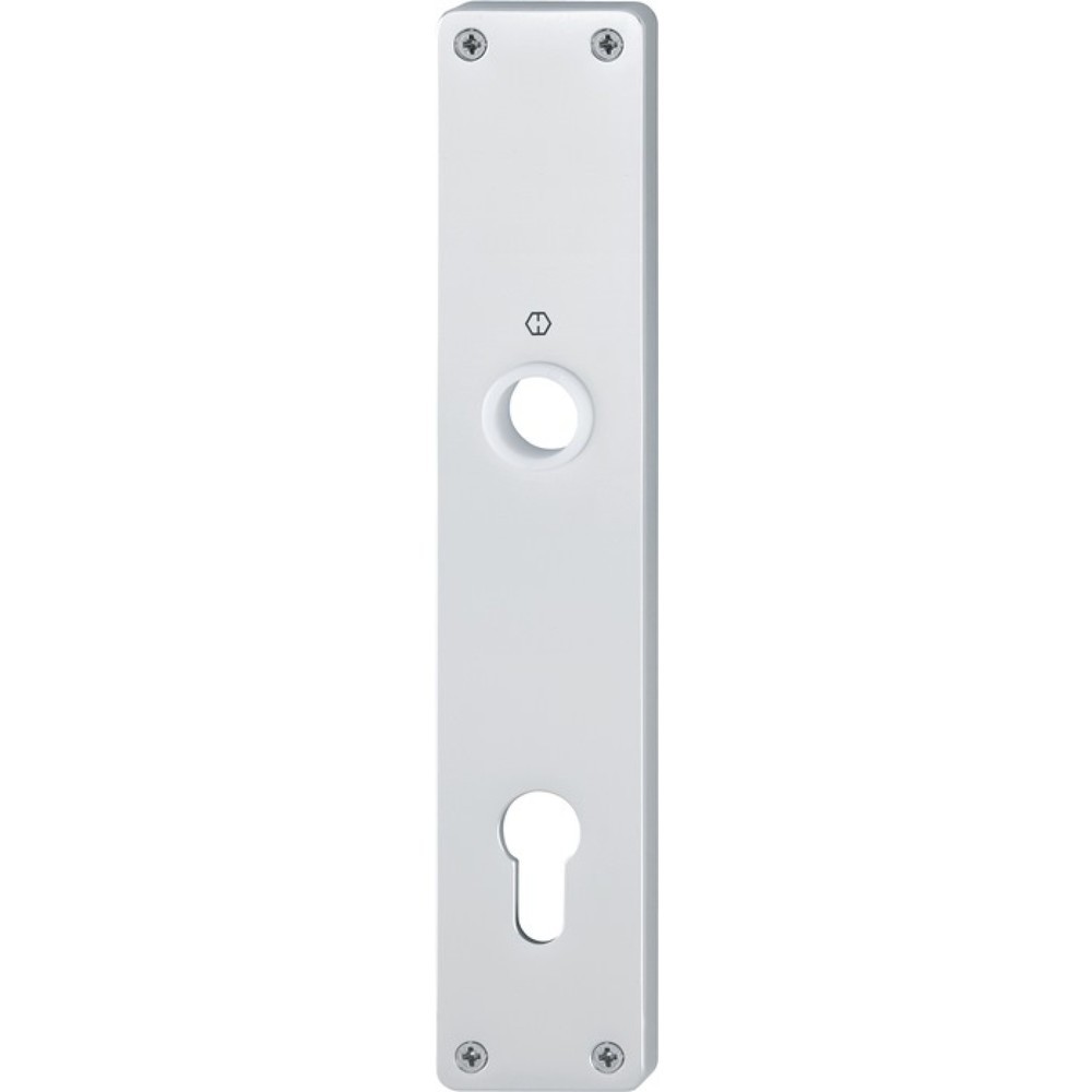 Produktabbildung: HOPPE Langschildpaar 202H, PZ, F1 / naturfarbig F1, 92 mm