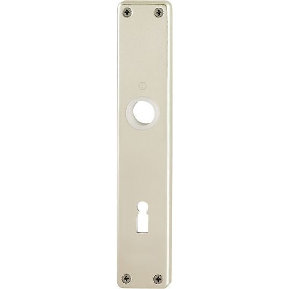 Produktabbildung: HOPPE Langschildpaar 202SP, BB, F2 / neusilberfarbig F2, 72 mm