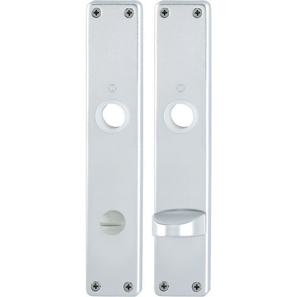 Produktabbildung: HOPPE Langschildpaar 202SP, SK/OL, F1/ naturfarbig F1, 78 mm