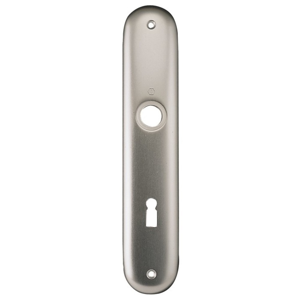 Produktabbildung: HOPPE Langschildpaar 273P, PZ, F1 / naturfarbig F1, 72 mm