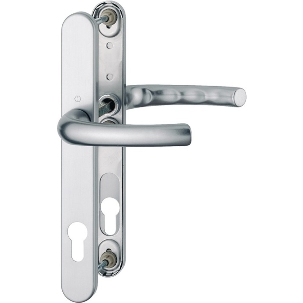Produktabbildung: HOPPE Profiltürgarnitur Tôkyô 1710RH/3346, PZ, Aluminium F1, für Türstärke 37-42 mm