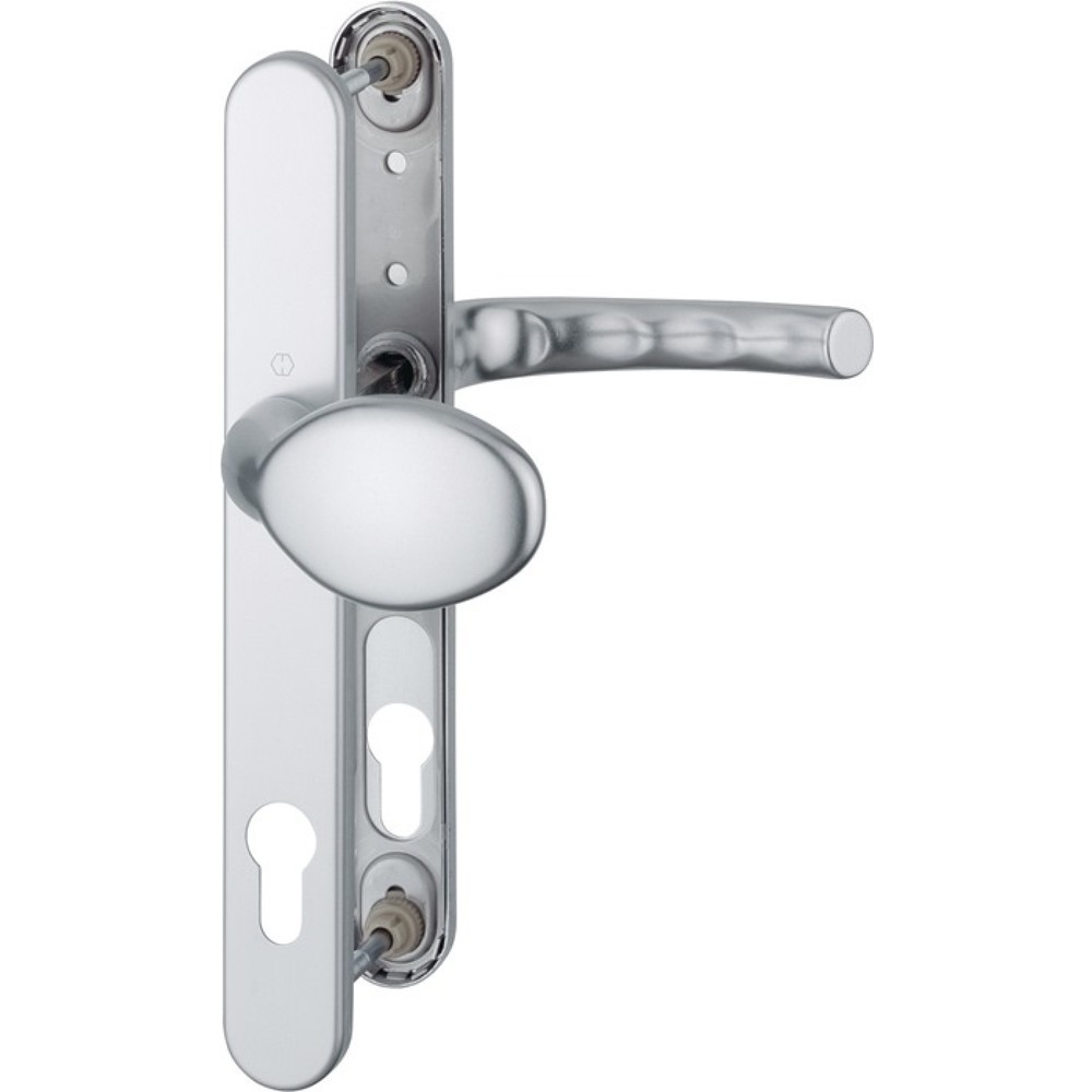 Produktabbildung: HOPPE Profiltürgarnitur Tôkyô 76G/3346/1710RH, PZ, Aluminium F1, für Türstärke 57-62 mm