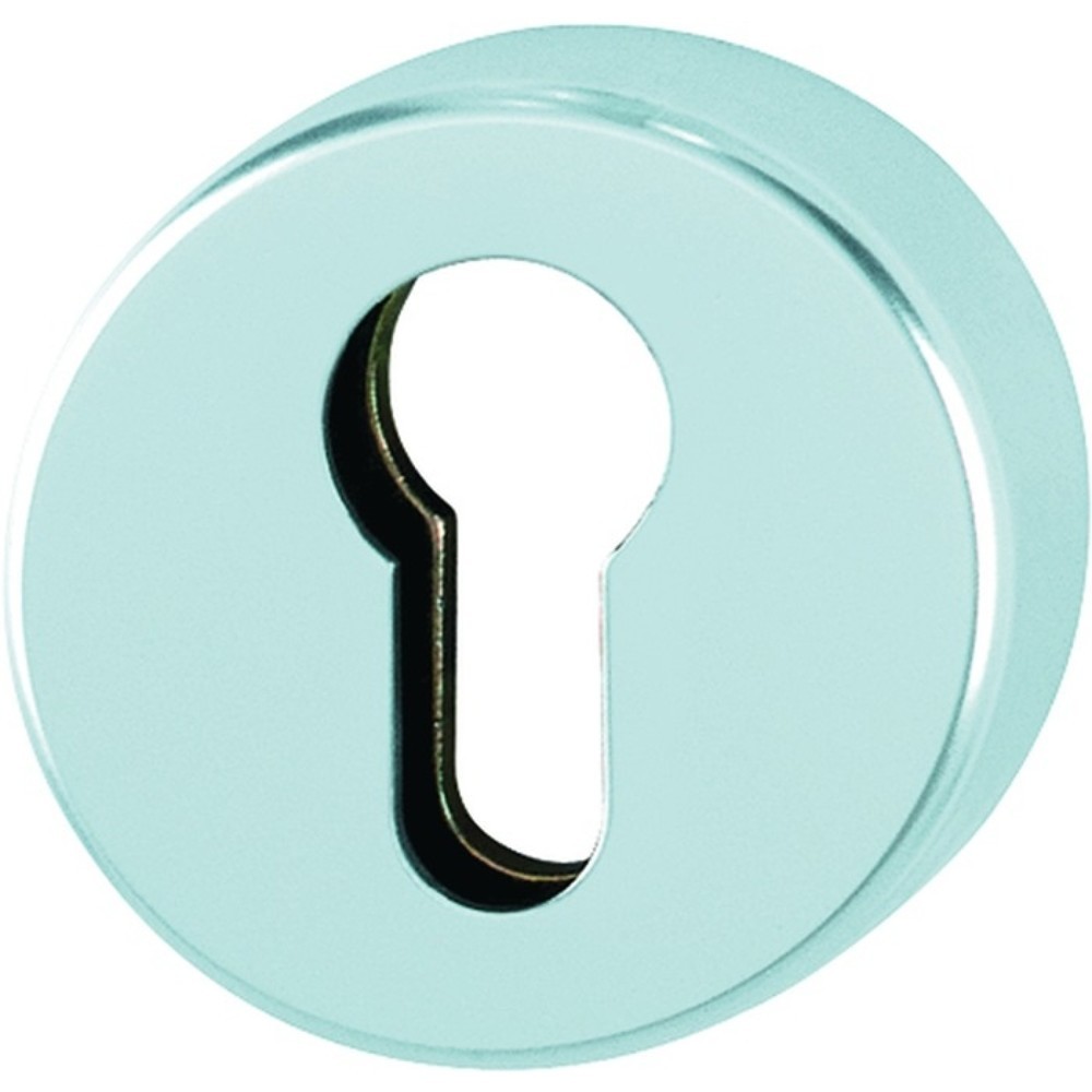 Produktabbildung: HOPPE Schlüsselrosette 42HS, Schildstärke 10 mm PZ, Aluminium F1, rund