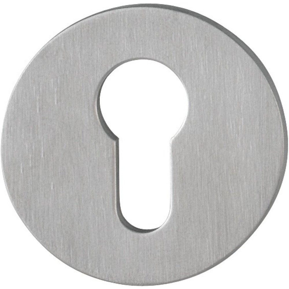 Produktabbildung: HOPPE Schlüsselrosetten-Paar E849NS, Schildstärke 2 mm PZ, Edelstahl F69, rund