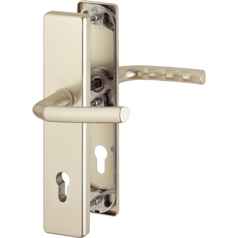 Produktabbildung: HOPPE Schutzgarnitur Birmingham 1117/2221A/2440, 92 mm, Aluminium F2, 67-72 mm