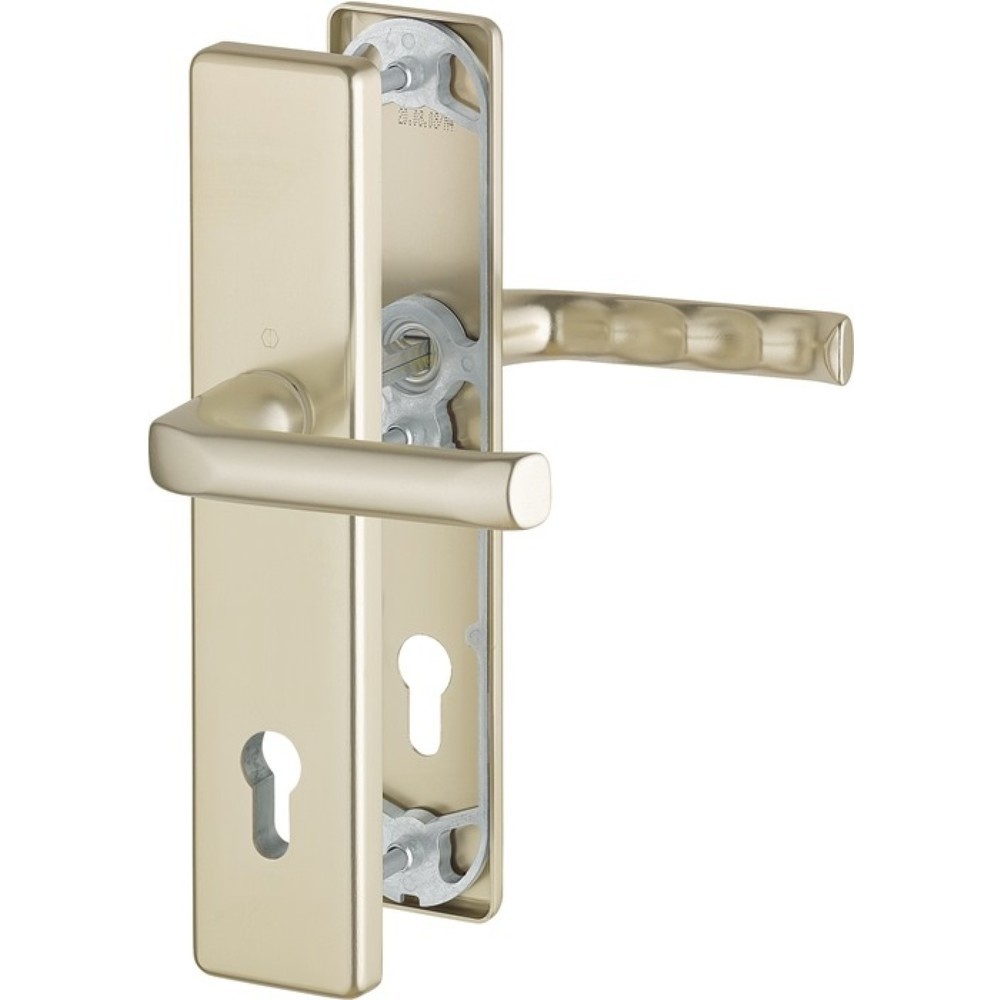 Produktabbildung: HOPPE Schutzgarnitur London 113/2221A/2440, 92 mm, Aluminium F2, 67-72 mm