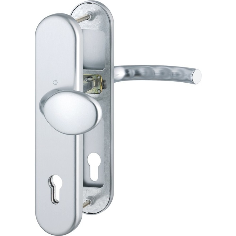 Produktabbildung: HOPPE Schutzgarnitur Tôkyô 76G/3331/3410/1710, 92 mm, Aluminium F1, 66-71 mm