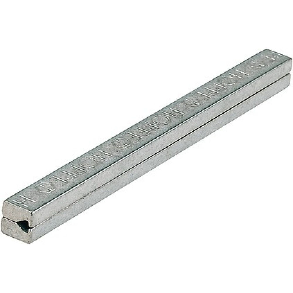 Produktabbildung: HOPPE Vierkantstift Profilstift, Eisen verzinkt, Vierkant 8 x 100 mm, 2-teilig
