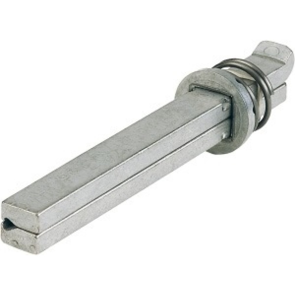 Produktabbildung: HOPPE Vierkantstift Profilstift FEI-Spindel, Eisen verzinkt, Vierkant 8 x 70 mm, geteilt