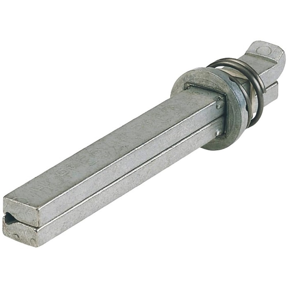 Produktabbildung: HOPPE Vierkantstift Profilstift FEI-Spindel, Eisen verzinkt, Vierkant 10 x 80 mm, geteilt