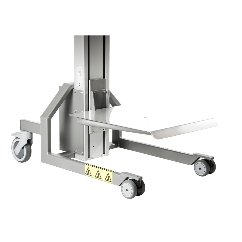 HOVMAND Hebelift mit Edelstahl-Plattform, Hubbereich 100-1.310 mm, TK 80 kg Produktabbildung Nr. 4: HOVMAND Hebelift mit Edelstahl-Plattform, Hubbereich 100-1.310 mm, TK 80 kg