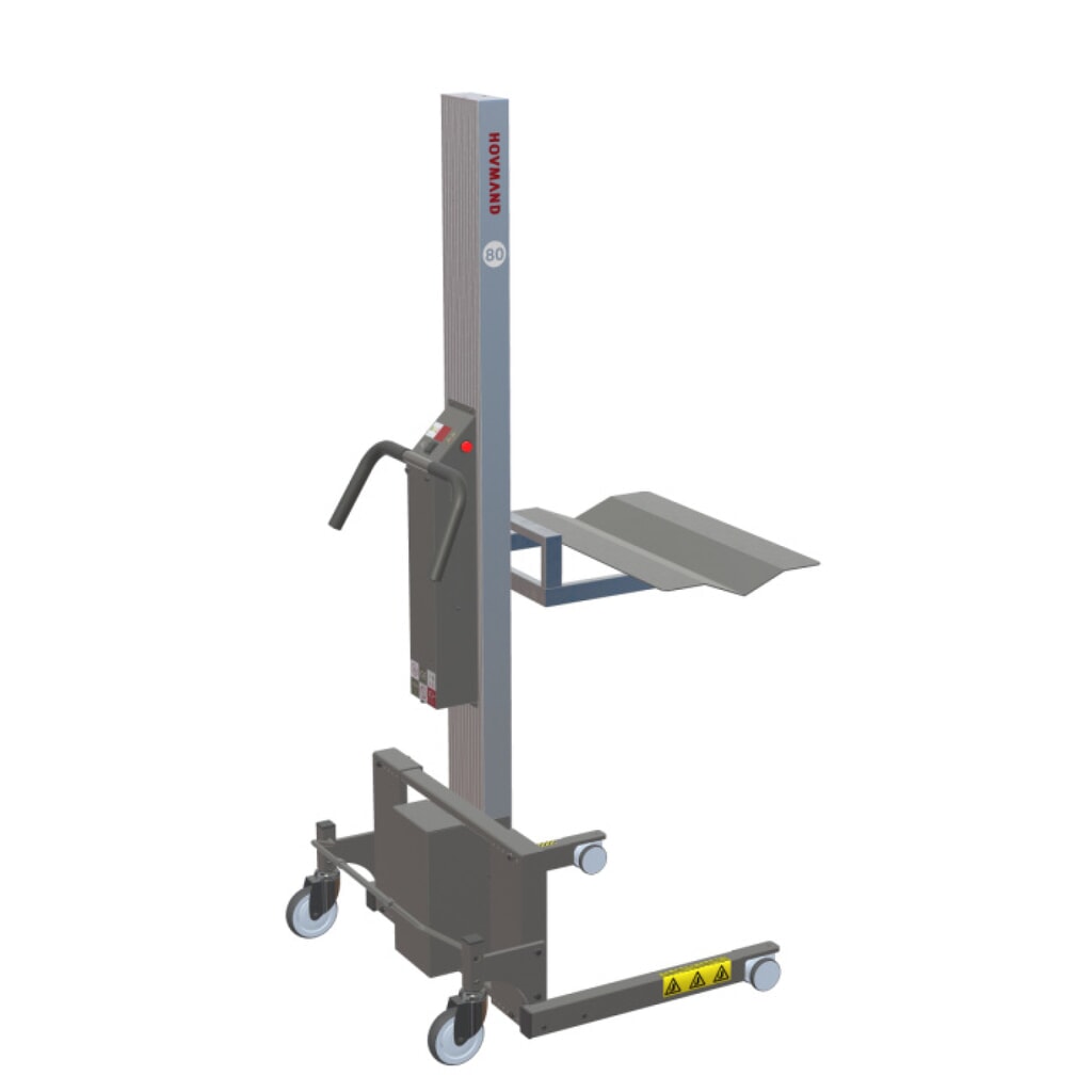 Produktabbildung Nr. 3: HOVMAND Hebelift mit Wave Plattform für Rollen bis 50 kg, Hubhöhe 1.242 mm, TK 80 kg