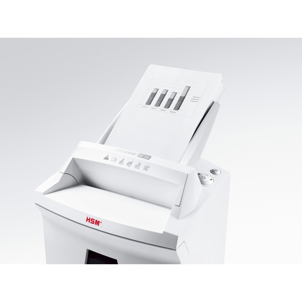 Produktabbildung Nr. 2: HSM® Aktenvernichter SECURIO AF150, automatischer Papiereinzug, Partikelschnitt 4,5 x 30 mm