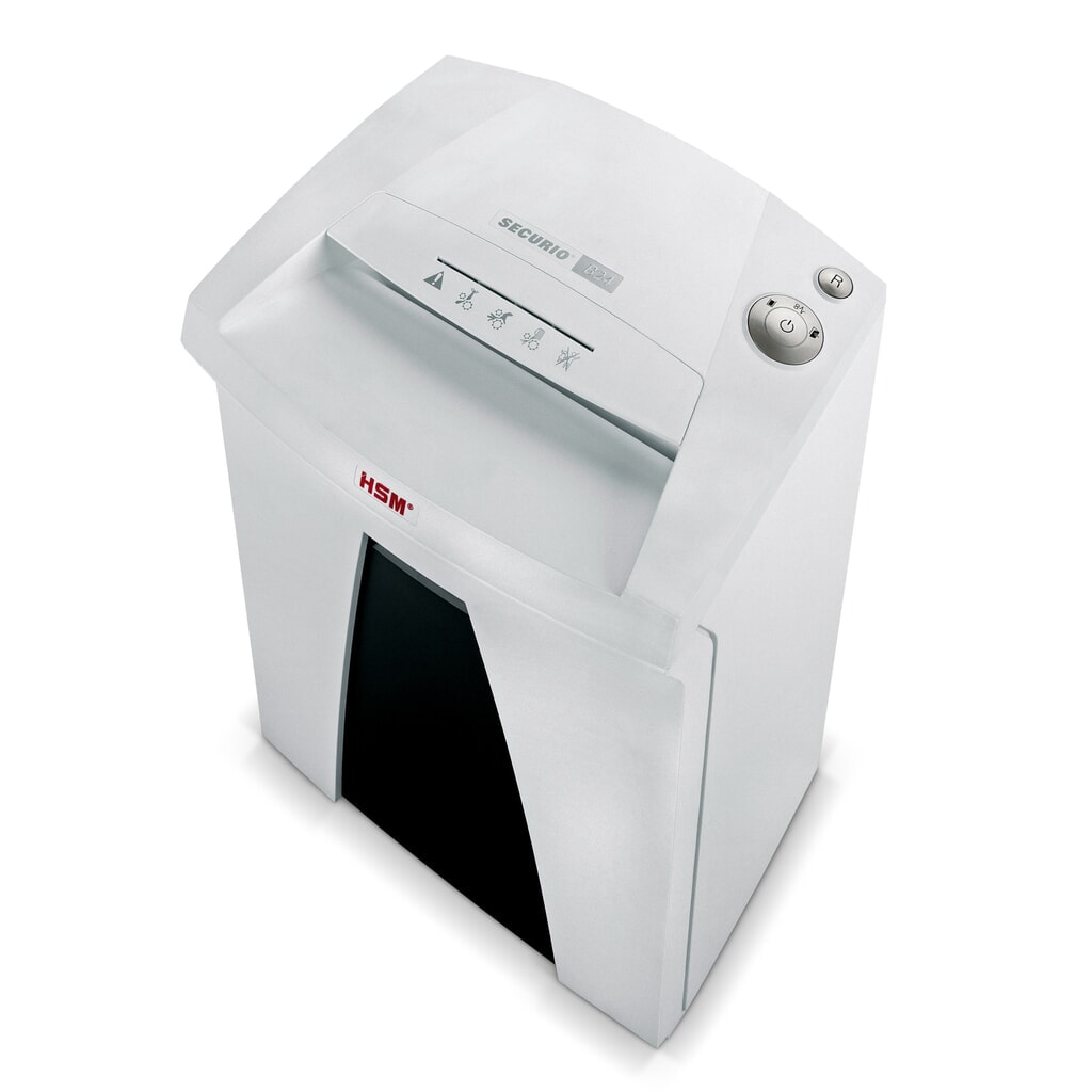 HSM® Aktenvernichter SECURIO B24, Partikelschnitt 4,5 x 30 mm Produktabbildung: HSM® Aktenvernichter SECURIO B24, Partikelschnitt 4,5 x 30 mm