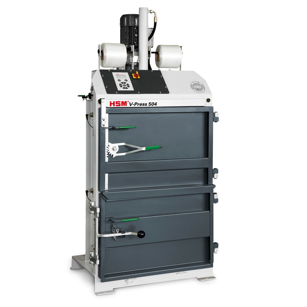 Produktabbildung: HSM® Automatische Ballenpresse V-Press 504