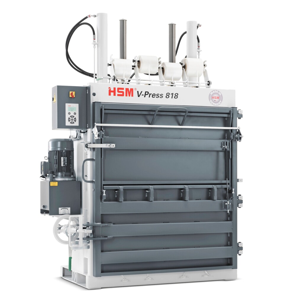 HSM® Automatische Ballenpresse V-Press 818 plus Produktabbildung: HSM® Automatische Ballenpresse V-Press 818 plus