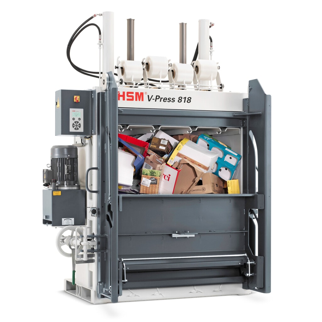 HSM® Automatische Ballenpresse V-Press 818 plus pro Produktabbildung Nr. 2: HSM® Automatische Ballenpresse V-Press 818 plus pro