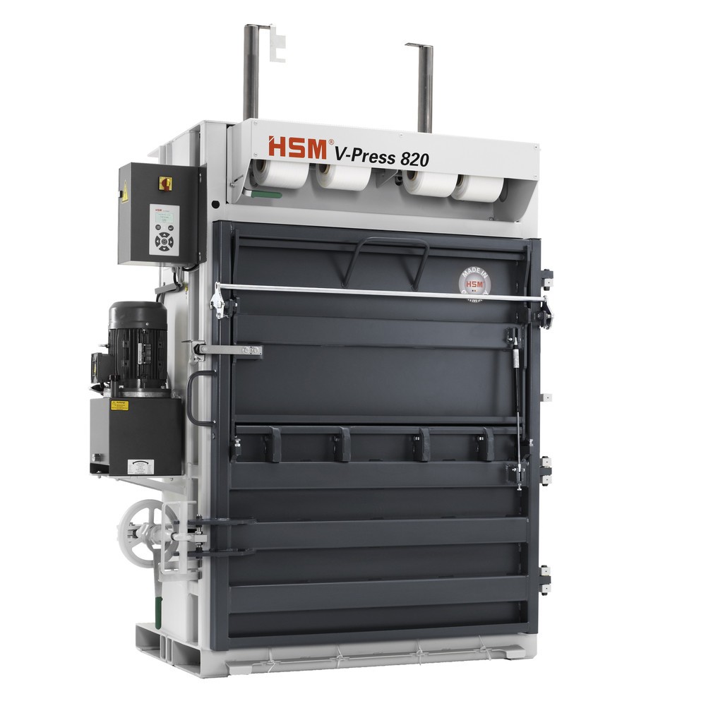 Produktabbildung: HSM®Automatische Ballenpresse V-Press 820 plus