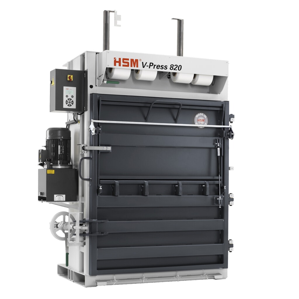 Produktabbildung: HSM®Automatische Ballenpresse V-Press 820 plus