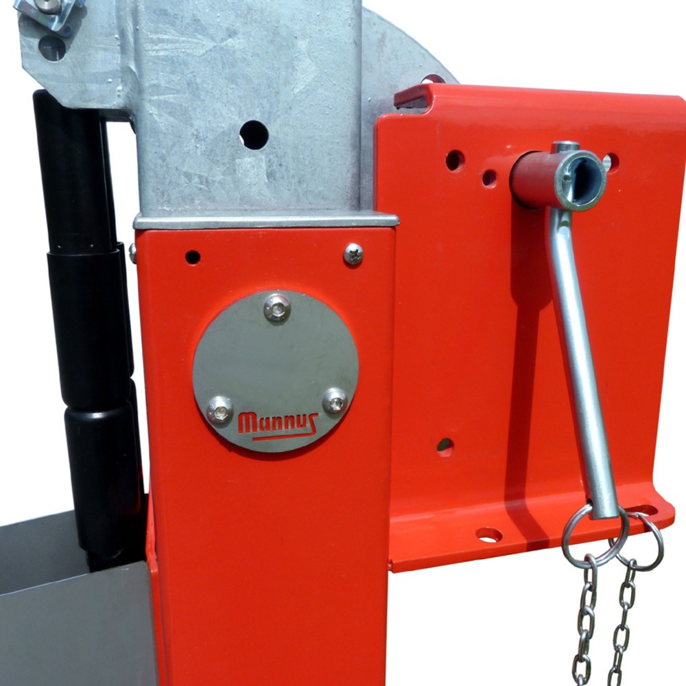 Produktabbildung Nr. 3: Mannus Hubschranke Premium, mit Pendelstütze, Sperrweite 6 m