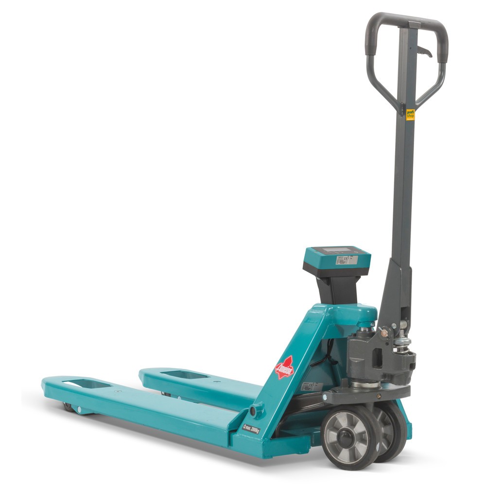 Produktabbildung: Hubwagen mit Waage Ameise® PTM 2.0 Scale, 1 kg-Schritte, Tragfähigkeit 2.000 kg