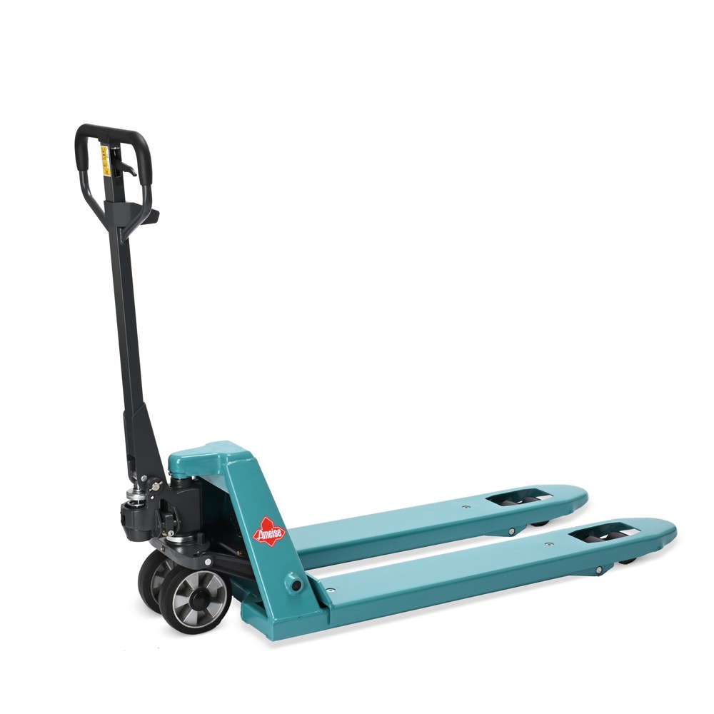 Produktabbildung Nr. 1: Hubwagen mit Waage Ameise® PTM 2.0 Scale mit Display am Deichselkopf, Tragkraft 2.000 kg, Tandemrollen
