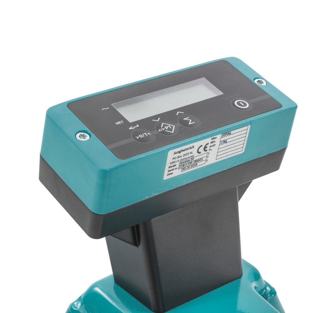 Produktabbildung Nr. 3: Hubwagen mit Waage Ameise® PTM 2.0 Scale, 1 kg-Schritte, Tragfähigkeit 2.000 kg