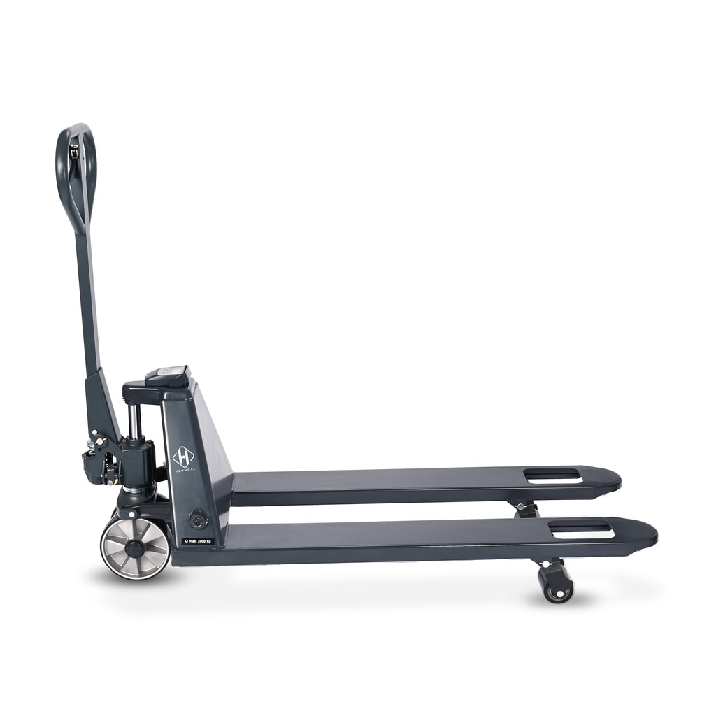 Produktabbildung Nr. 5: Hubwagen mit Waage HEMMDAL PTM 2.0 Scale, Tragfähigkeit 2000 kg, 5-kg-Schritte, Einfach-Gabelrollen