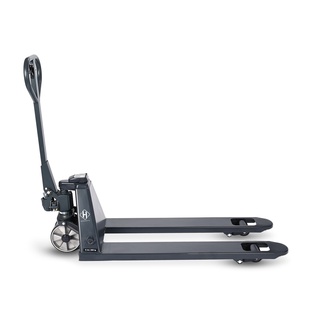 Produktabbildung Nr. 6: Hubwagen mit Waage HEMMDAL PTM 2.0 Scale, Tragfähigkeit 2000 kg, 5-kg-Schritte, Einfach-Gabelrollen