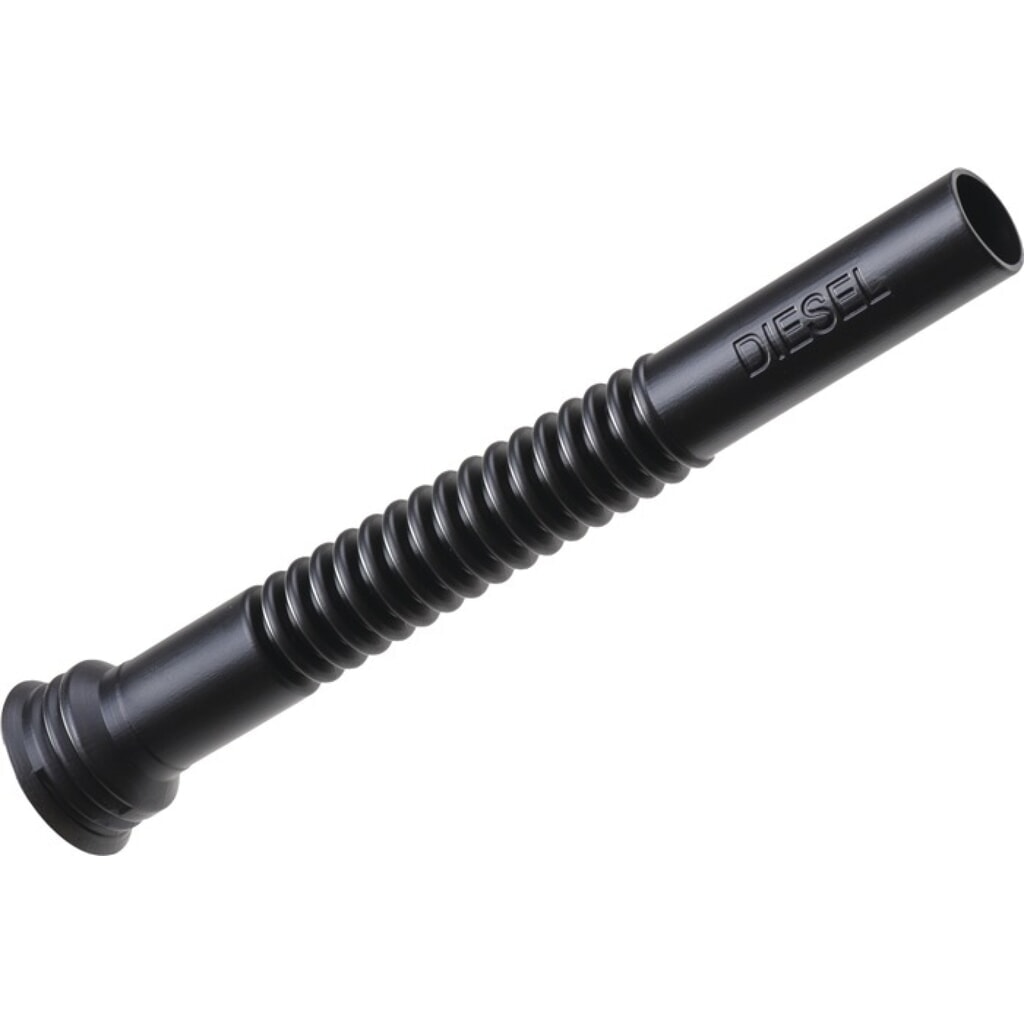 HÜNERSDORFF Auslaufrohr L.275mm flex.schwarz Produktabbildung Nr. 2: HÜNERSDORFF Auslaufrohr L.275mm flex.schwarz