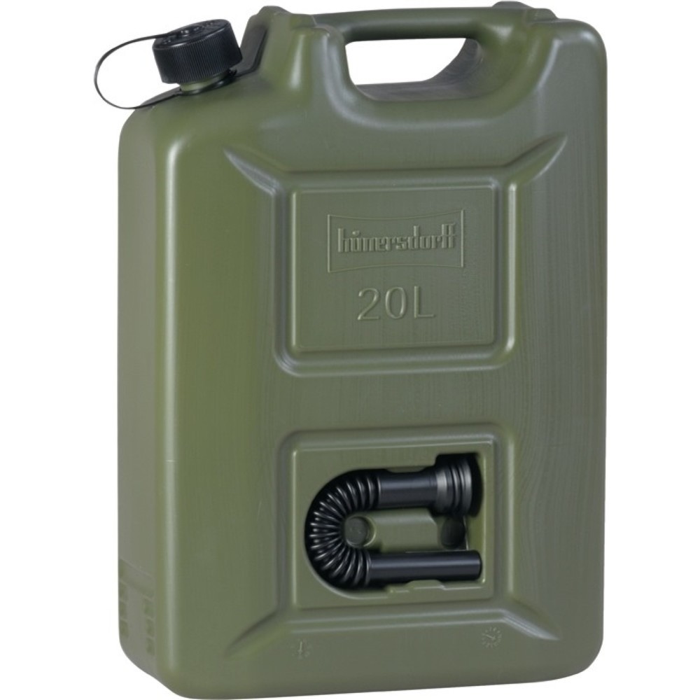 Produktabbildung: Kraftstoffkanister PROFI Inh20l L350xB165xH495mmolivgrn