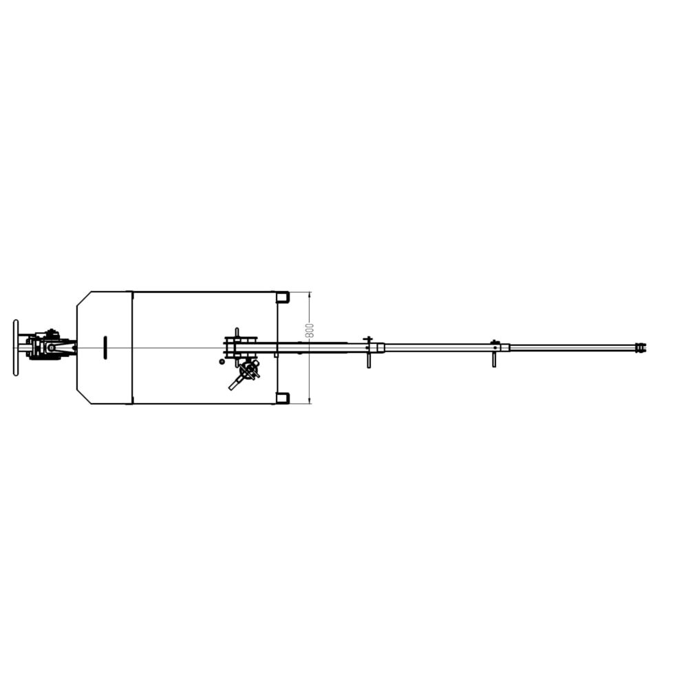 Produktabbildung Nr. 3: HydroBull® Gegengewichtskran bis 3.750 mm Hubhöhe, TK 1.000 kg