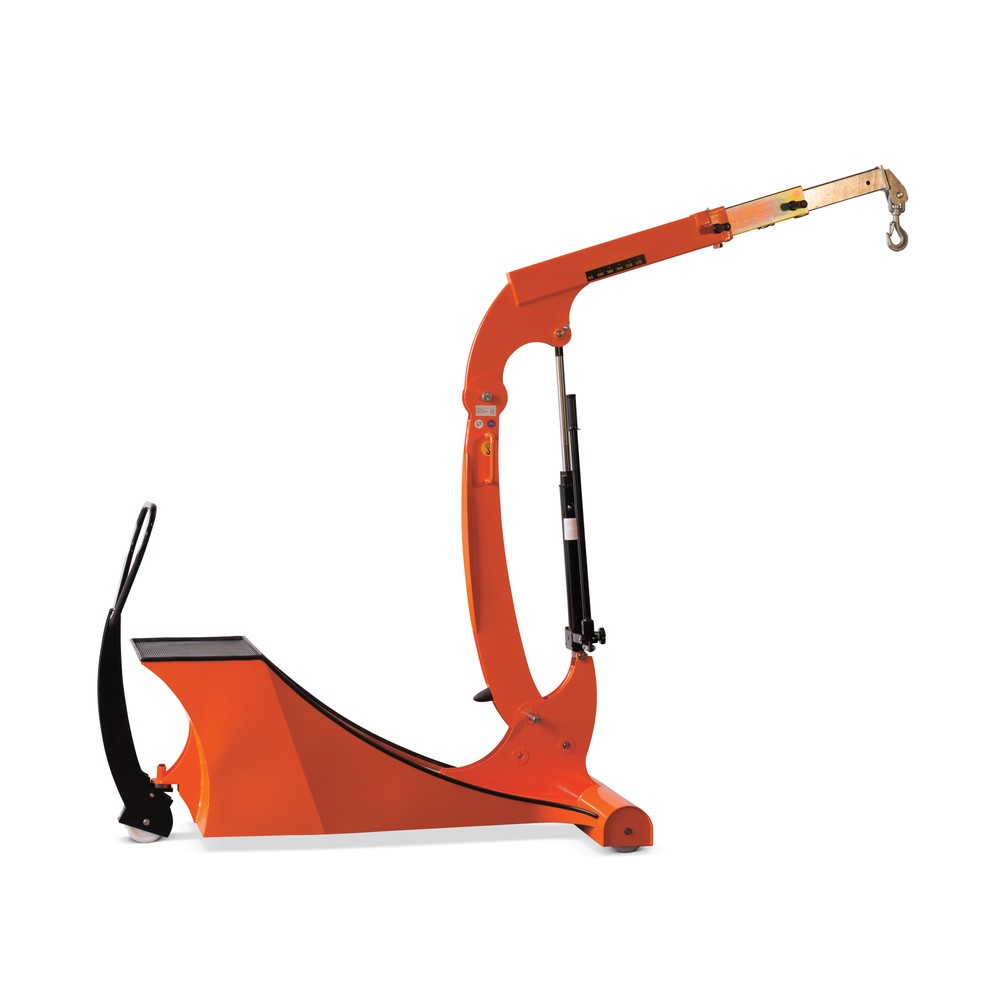 Produktabbildung: HydroBull® mobiler Gegengewichtskran, TK 500 kg