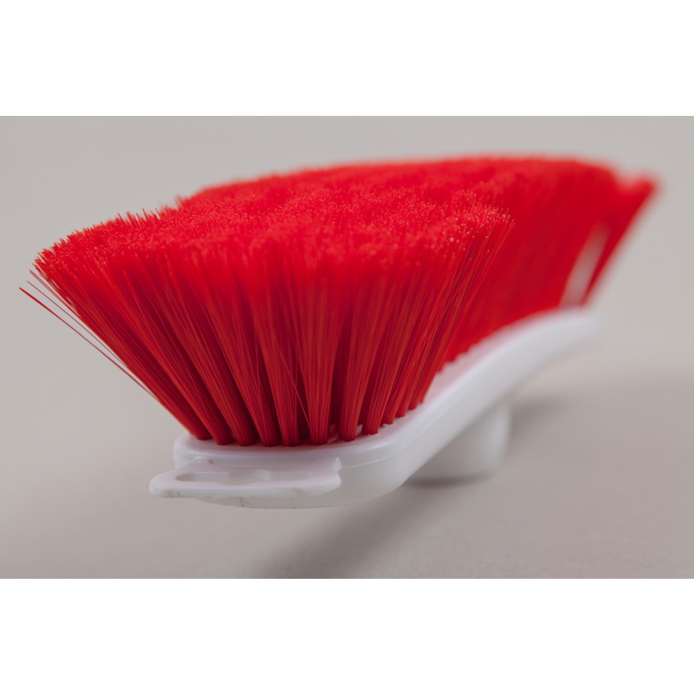 Produktabbildung Nr. 2: Hygiene-Besen, Kunststoff, dt. Gewinde, Polyesterborsten 0.25, weich, 280 mm, rot