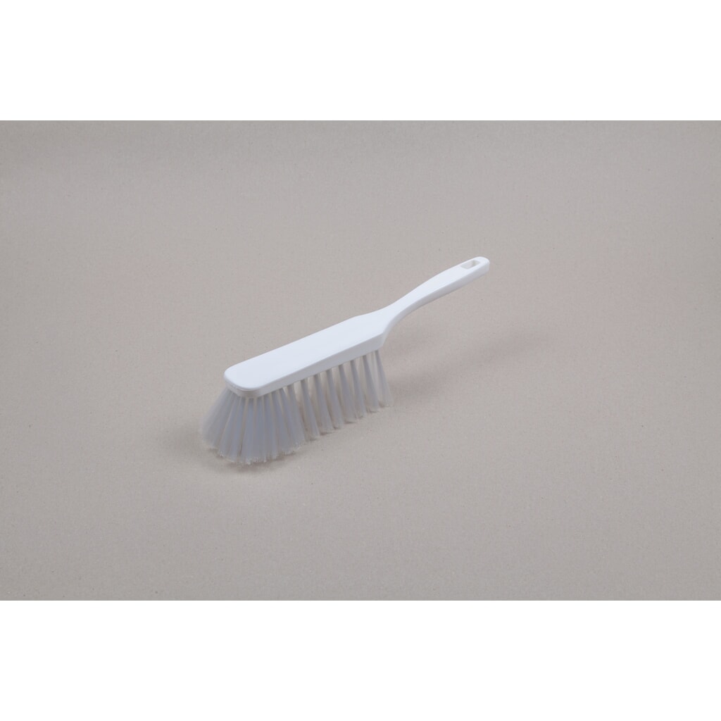 Produktabbildung: Hygiene-Handfeger, Kunststoff, Polyesterborsten 0.25, weich, 290 mm, transparent