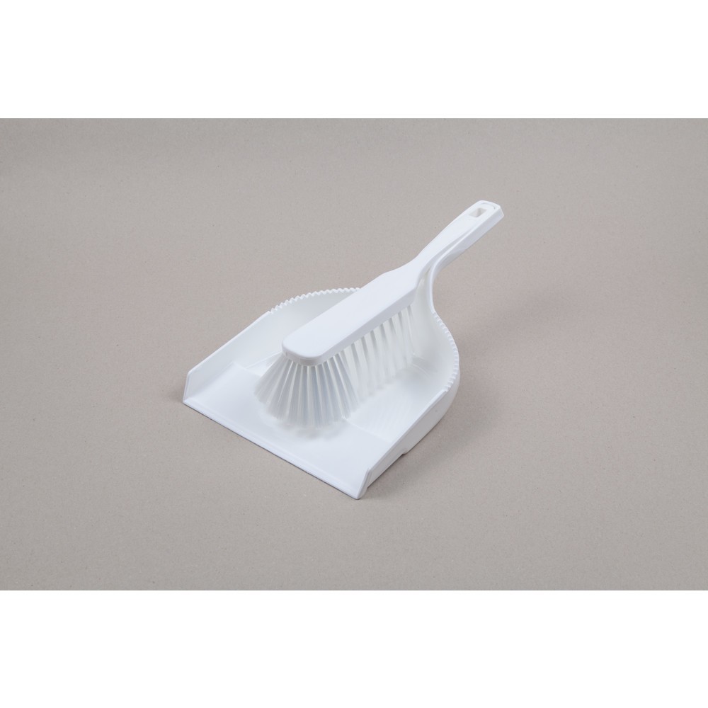 Produktabbildung Nr. 1: Hygiene-Kehrgarnitur, Kunststoff, Polyesterborsten 0.25, weich, transparent