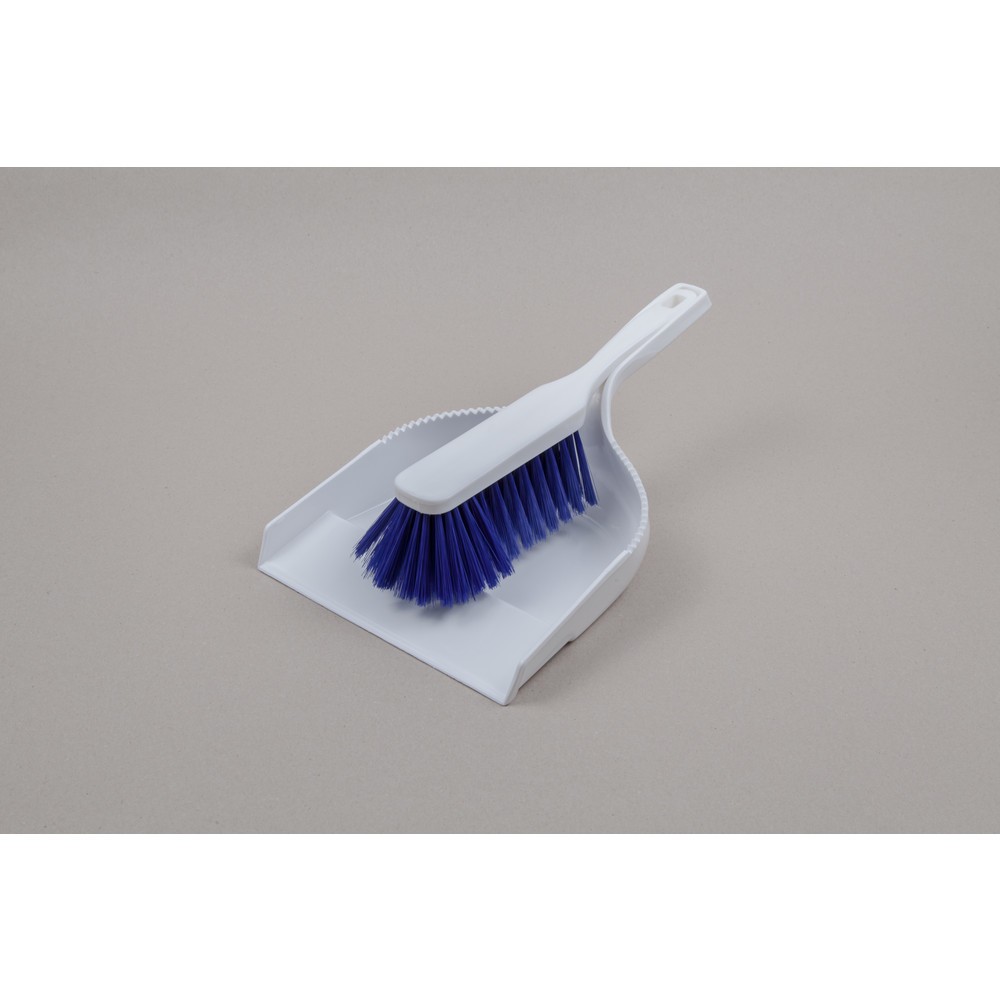 Produktabbildung Nr. 1: Hygiene-Kehrgarnitur, Kunststoff, Polyesterborsten 0.25, weich, blau