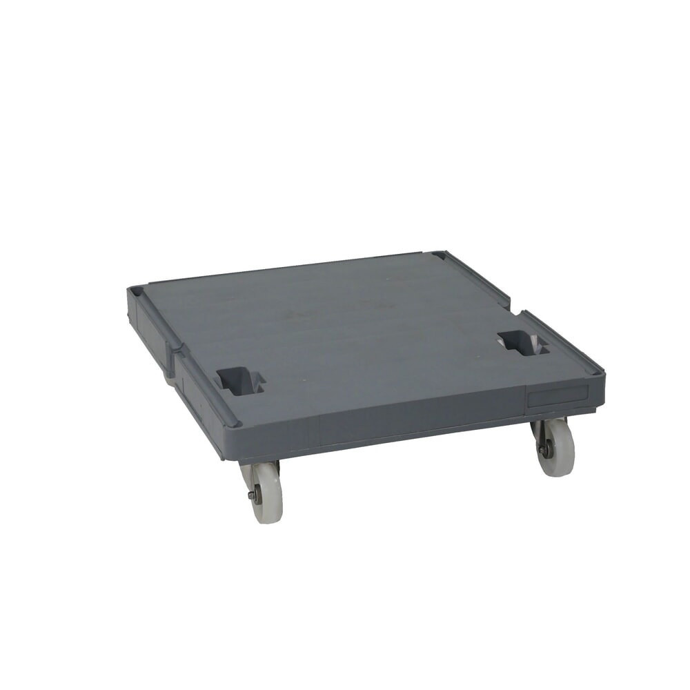 Produktabbildung Nr. 1: Hygiene-Rollplatte für rolltainer® Rollbehälter, Hochdruck-Polyethylen, grau