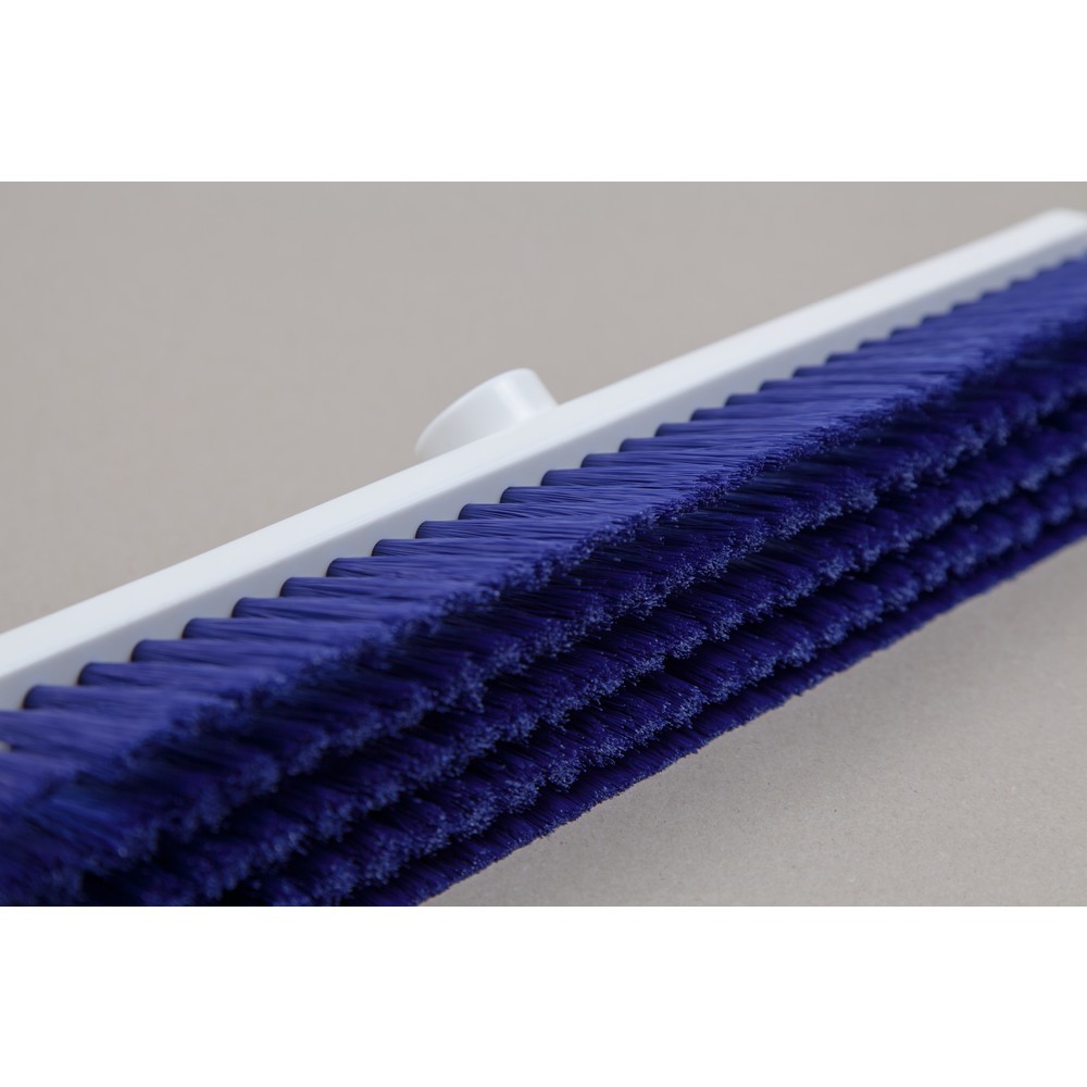 Produktabbildung Nr. 2: Hygiene-Saalbesen, Kunststoff, dt. Gewinde, Polyesterborsten 0.25, weich, 450 mm, blau