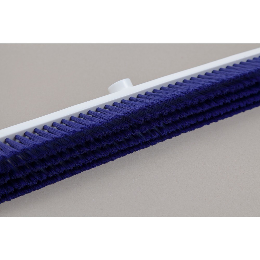 Produktabbildung Nr. 2: Hygiene-Saalbesen, Kunststoff, dt. Gewinde, Polyesterborsten 0.25, weich, 600 mm, blau