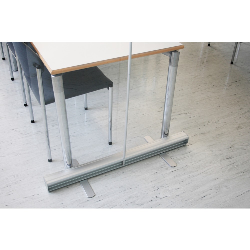 Produktabbildung Nr. 2: Hygiene-Schutzwand Roll-Up, glasklare u. reißfeste PET-Folie, HxB 2.200 x 850 mm