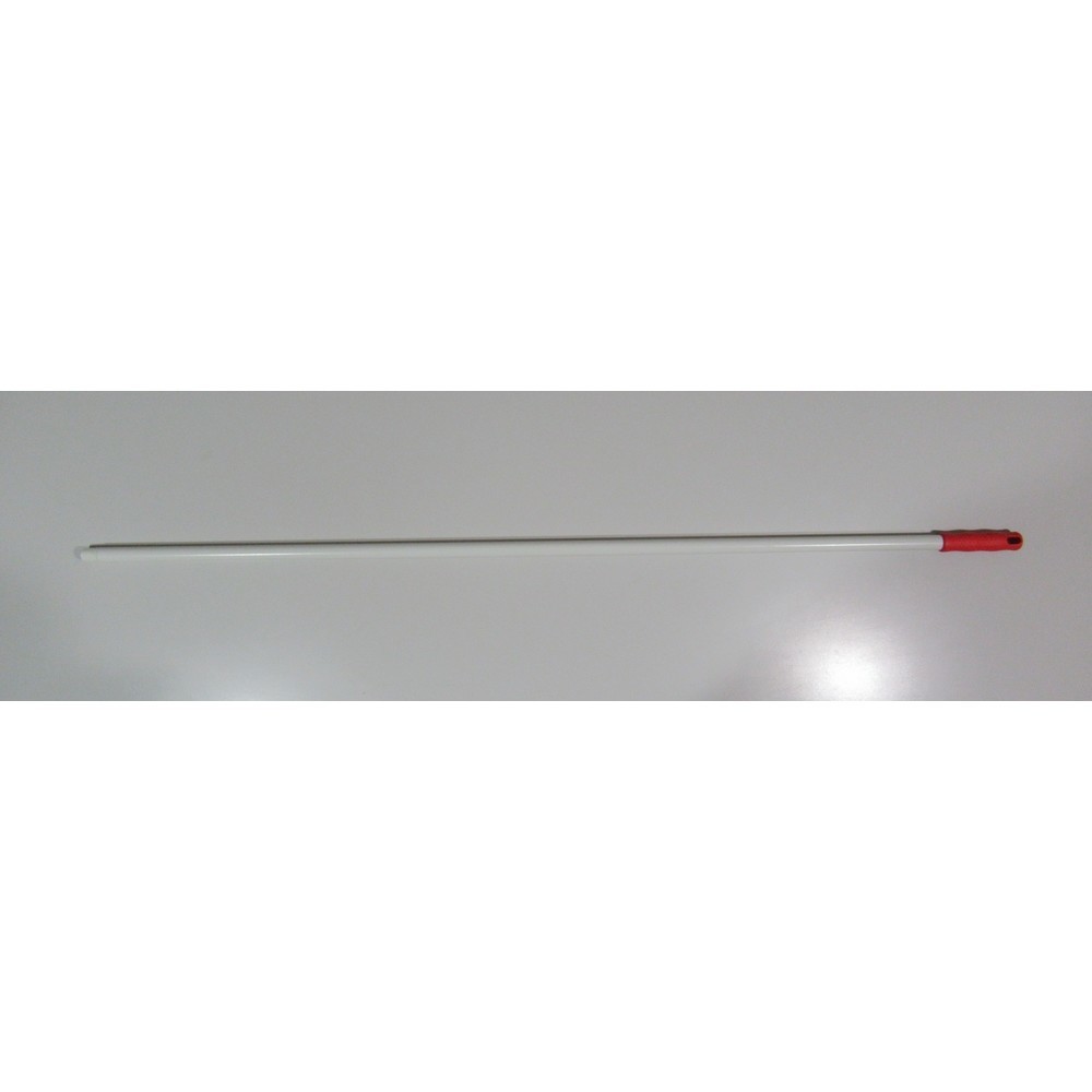 Produktabbildung: Hygiene-Stiel, Glasfiber, dt. Gewinde, 1,4 m, Ø 300 mm, rot