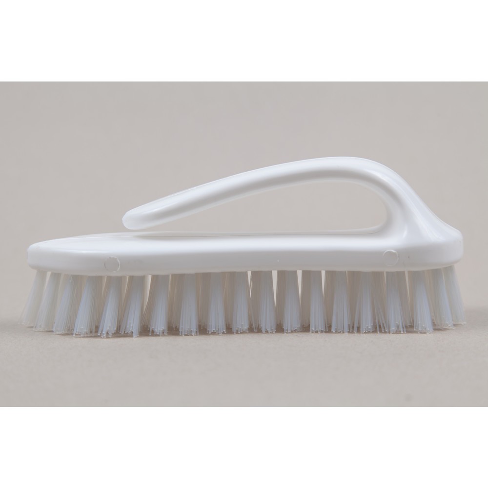 Produktabbildung Nr. 2: Hygiene-Waschbürste mit Bügel, Kunststoff, Polyesterborsten 0.50, hart, transparent