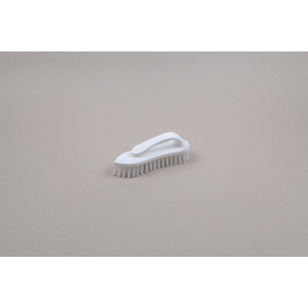 Produktabbildung: Hygiene-Waschbürste mit Bügel, Kunststoff, Polyesterborsten 0.50, hart, transparent