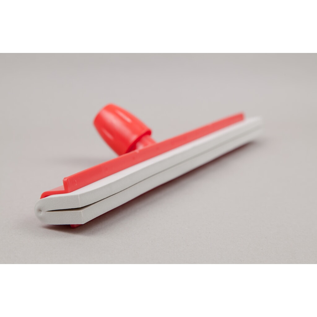 Hygiene-Wasserschieber, Kunststoff, 450 mm, rot Produktabbildung Nr. 2: Hygiene-Wasserschieber, Kunststoff, 450 mm, rot