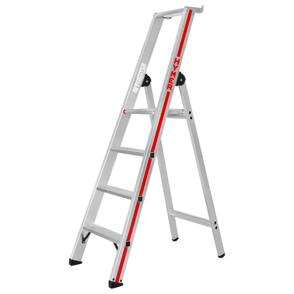 Produktabbildung Nr. 1: HYMER Industrie-Stufenleiter, 1-seitig, Standhöhe 0,93 m