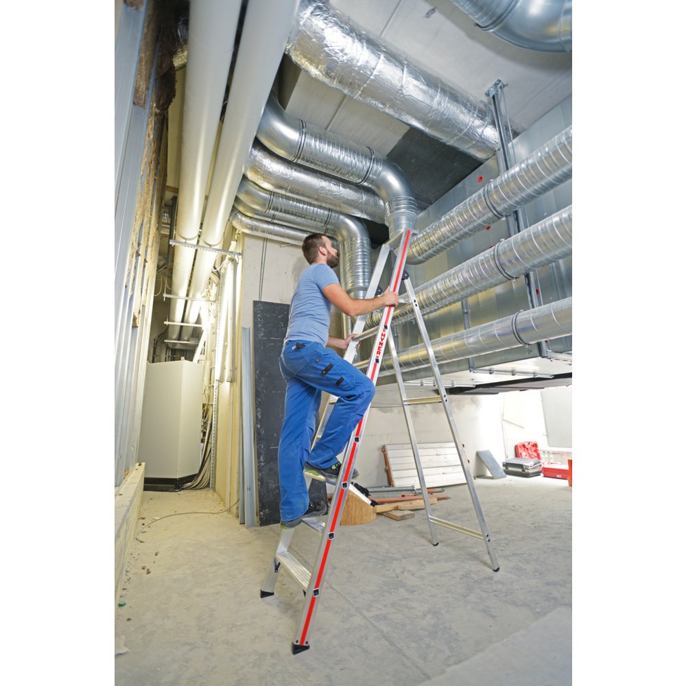 Produktabbildung Nr. 10: HYMER Industrie-Stufenleiter, 1-seitig, Standhöhe 0,93 m