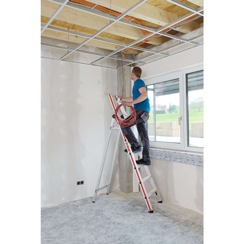Produktabbildung Nr. 11: HYMER Industrie-Stufenleiter, 1-seitig, Standhöhe 0,93 m