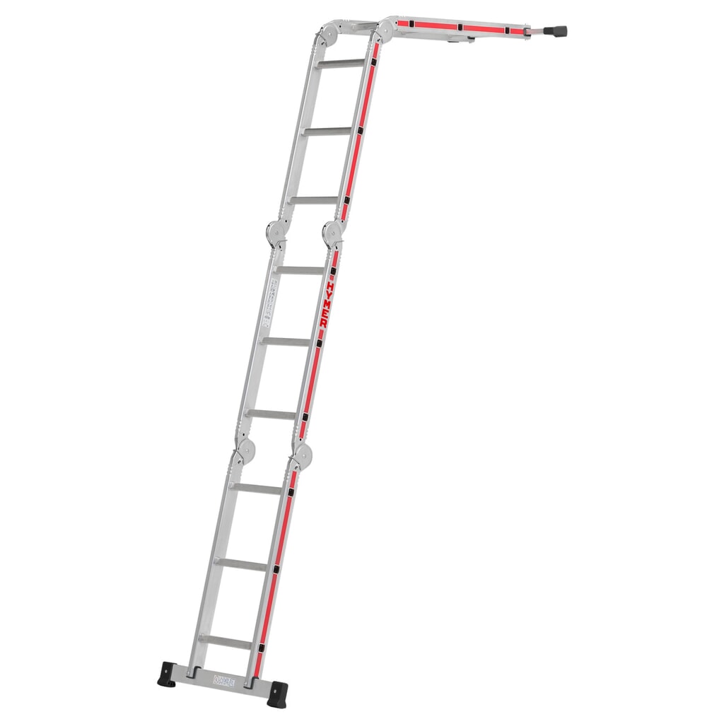 HYMER Mehrzweckleiter, Standhöhe 2,5 m, 4x3 Sprossen Produktabbildung Nr. 12: HYMER Mehrzweckleiter, Standhöhe 2,5 m, 4x3 Sprossen