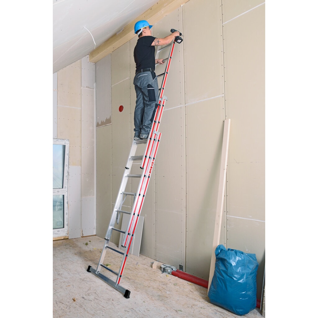 Produktabbildung Nr. 4: HYMER Mehrzweckleiter, 3-teilig, Gesamtlänge 4,87 m